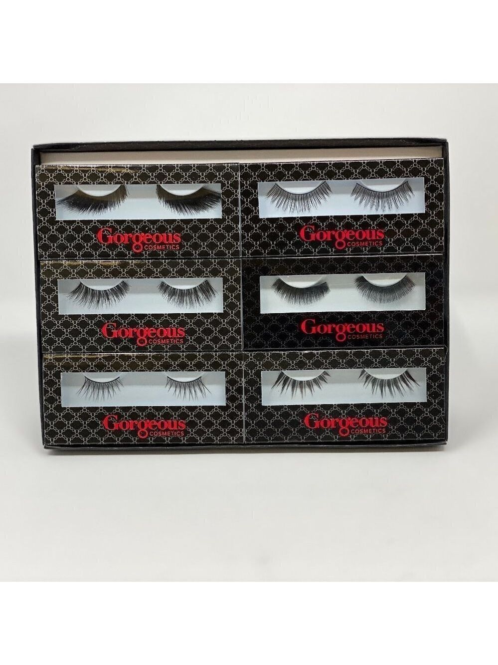 6pc- eyelash kit by Gorgeous cosmetics